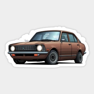 Toyota Corolla KE20 - Brown Sticker